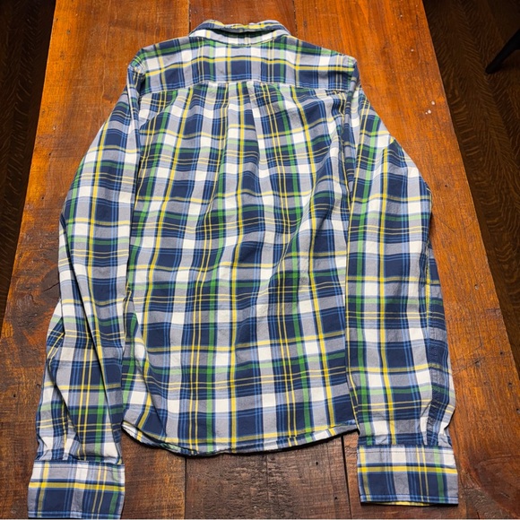 Abercrombie & Fitch Multicolor Plaid Button Down Shirt - Picture 6 of 10